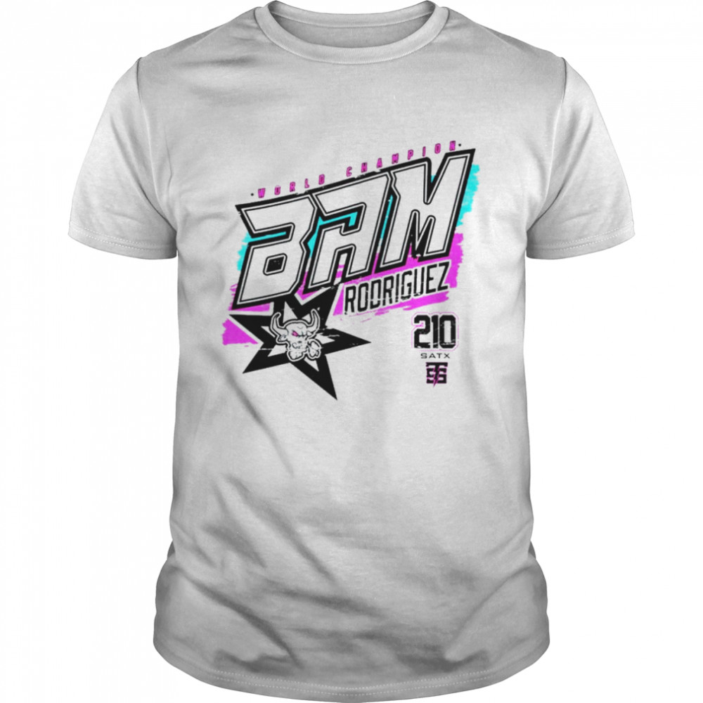 World Champion Bam Rodriguez shirt