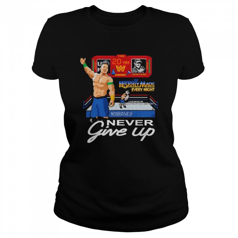 20 Years Never Give Up Authentic  Classic Women's T-shirt