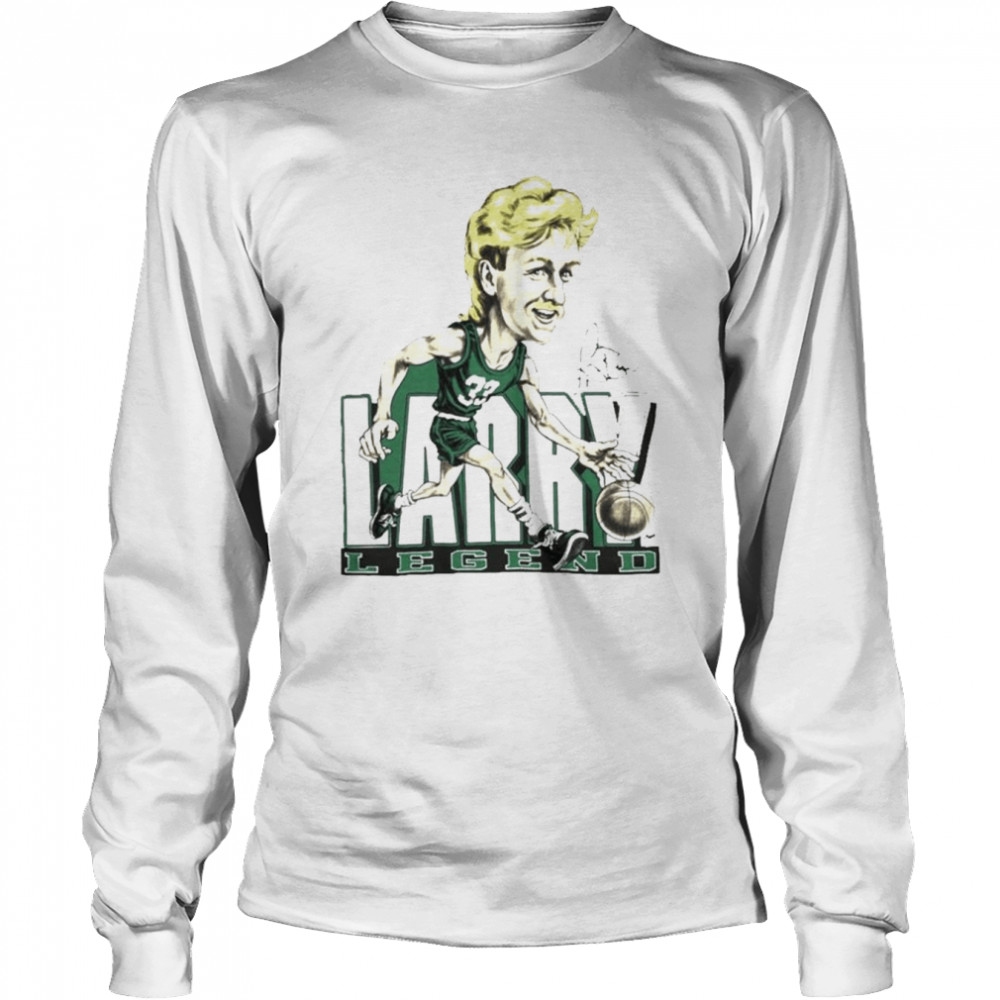 33 Larry Bird Larry Legend Boston Celtics signature shirt Long Sleeved T-shirt