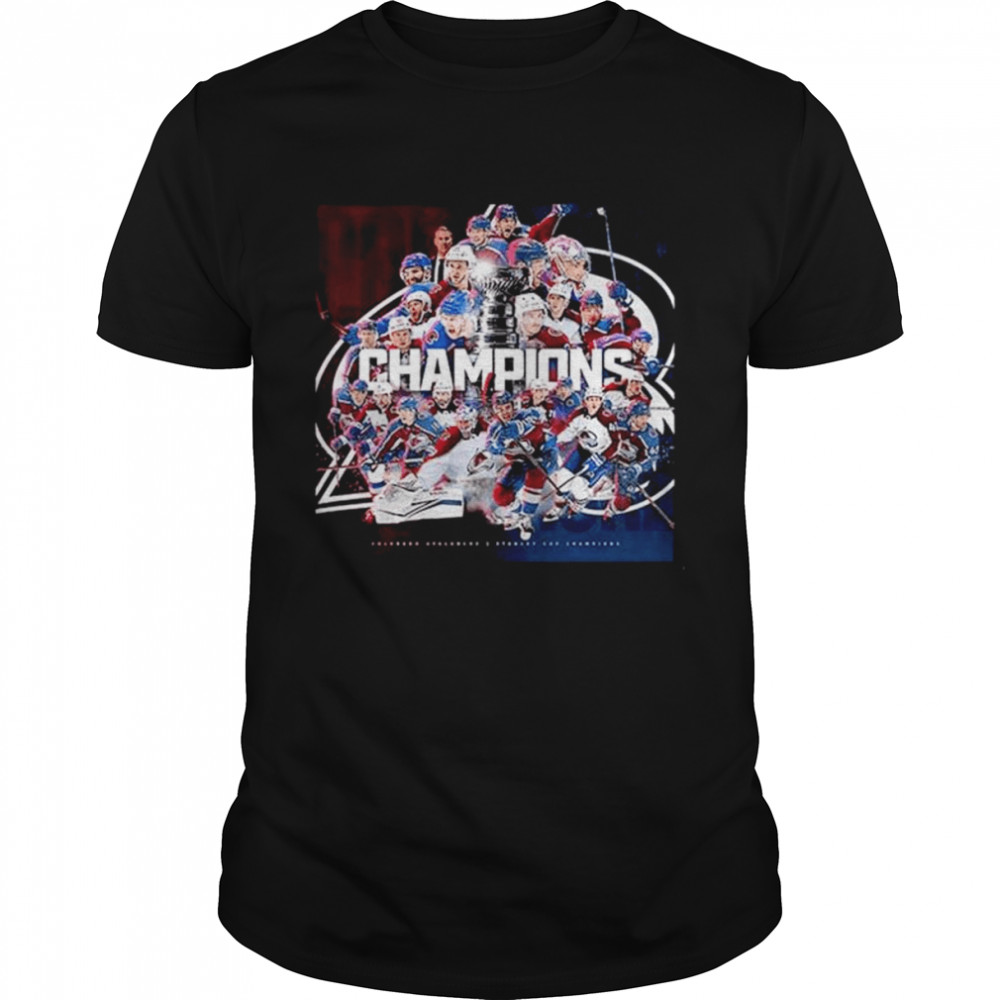 Colorado avalanche 2022 stanley cup champions nhl shirt