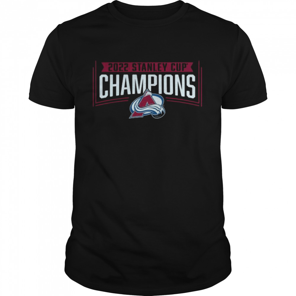 Colorado avalanche 2022 stanley cup champions trophy shirt