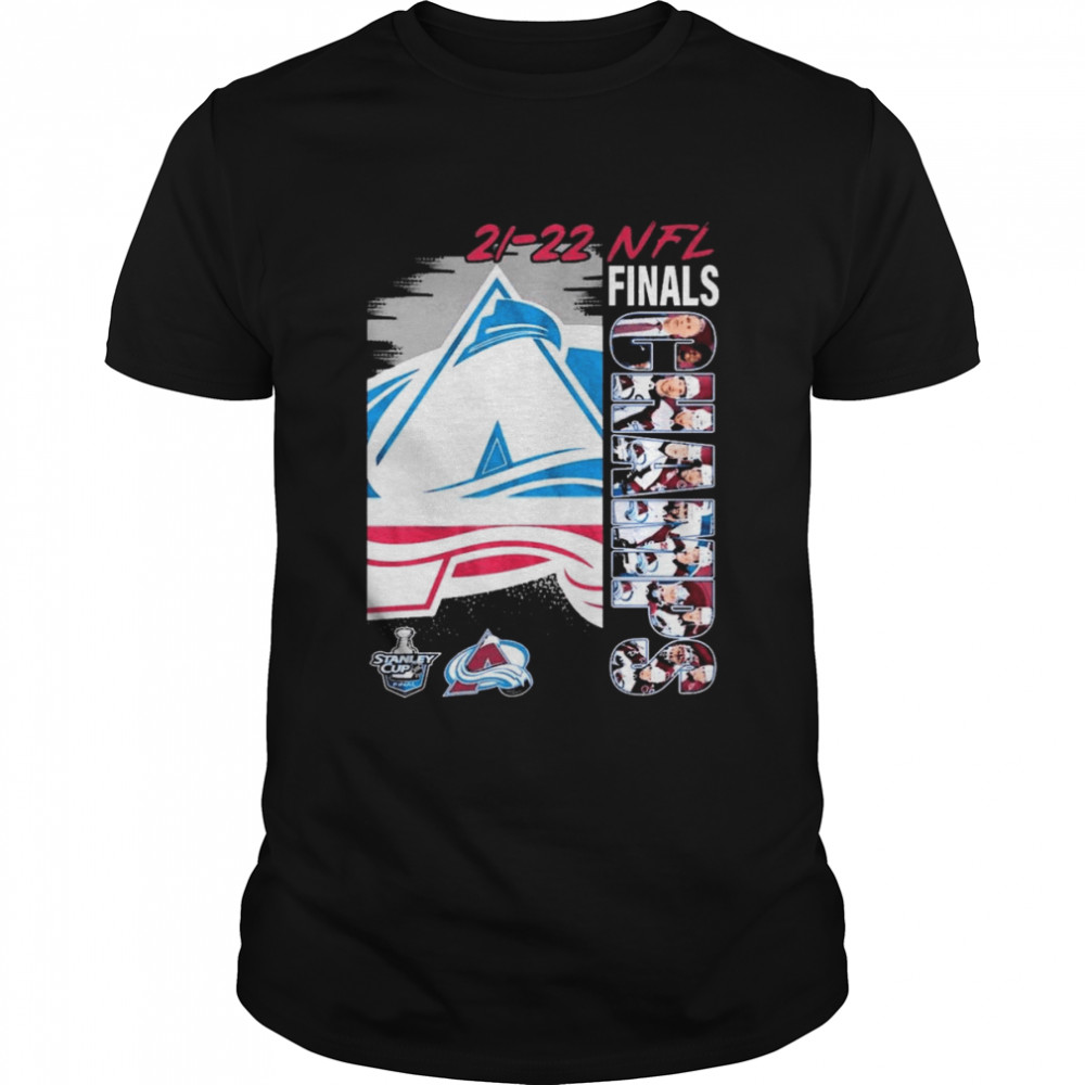 Colorado Avalanche 21-22 NHL Final Stanley Cup Champions Shirt