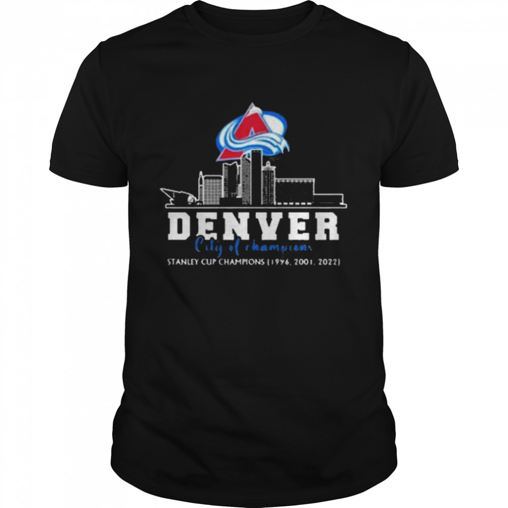 Colorado Avalanche Stanley Cup Champions 2022 Shirt