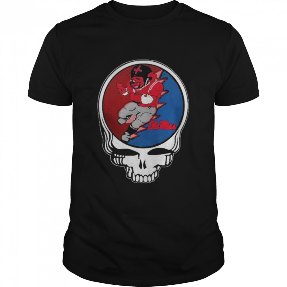 Grateful Dead ole miss logo shirt