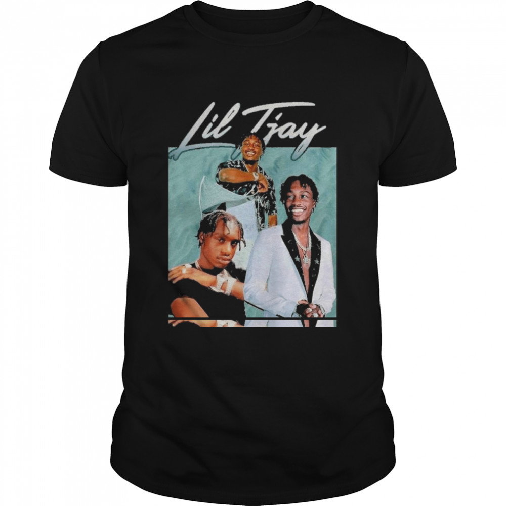 Lil Tjay 90s Vintage X Bootleg Style Rap Shirt