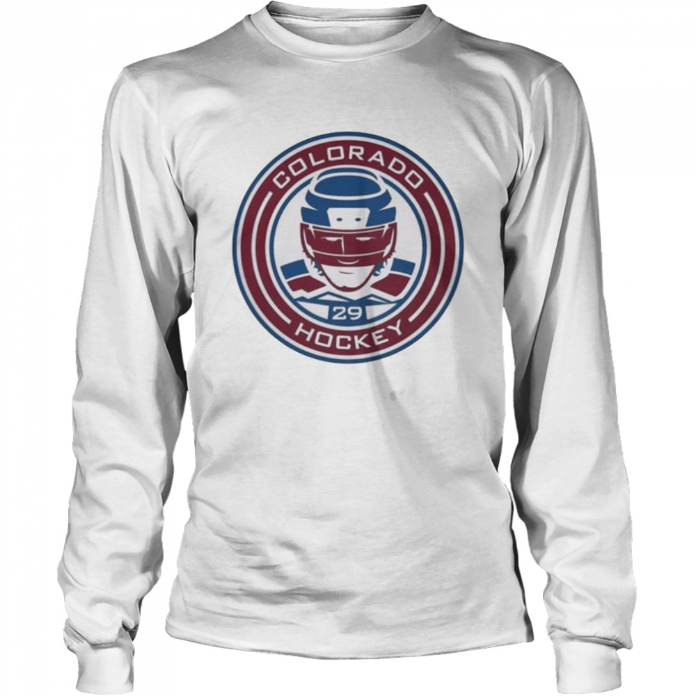 Mackinnon 29 colorado avalanche western conference champions 2022 shirt Long Sleeved T-shirt