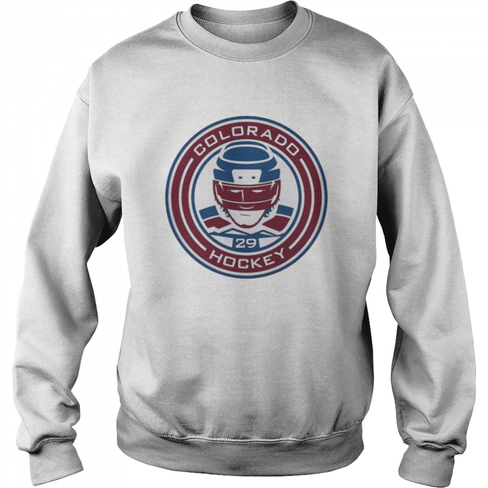 Mackinnon 29 colorado avalanche western conference champions 2022 shirt Unisex Sweatshirt