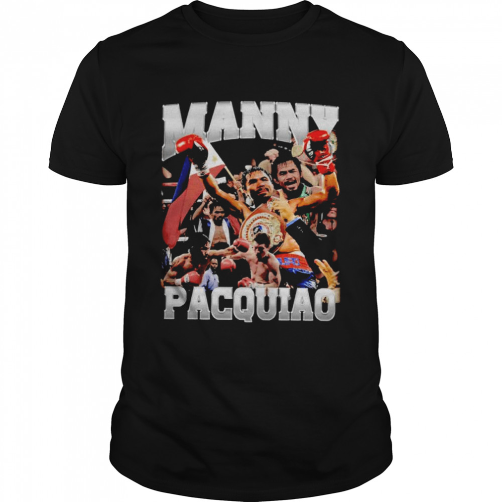 Manny Pacquiao PacMan Boxing shirt