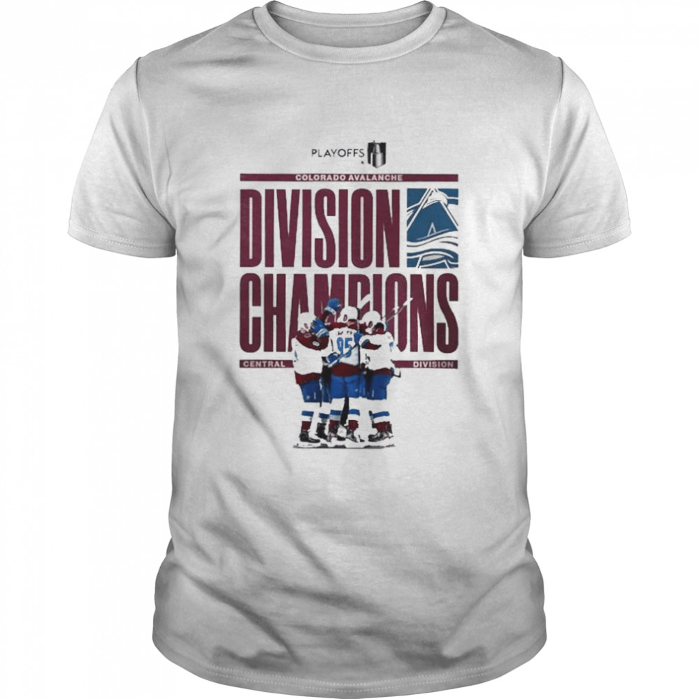 Nhl 2022 division champions colorado avalanche shirt