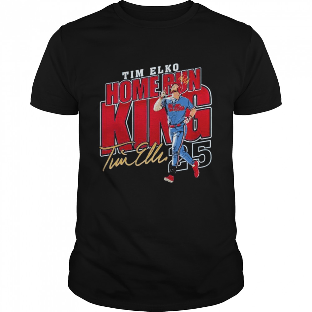 Ole miss tim elko home run king shirt