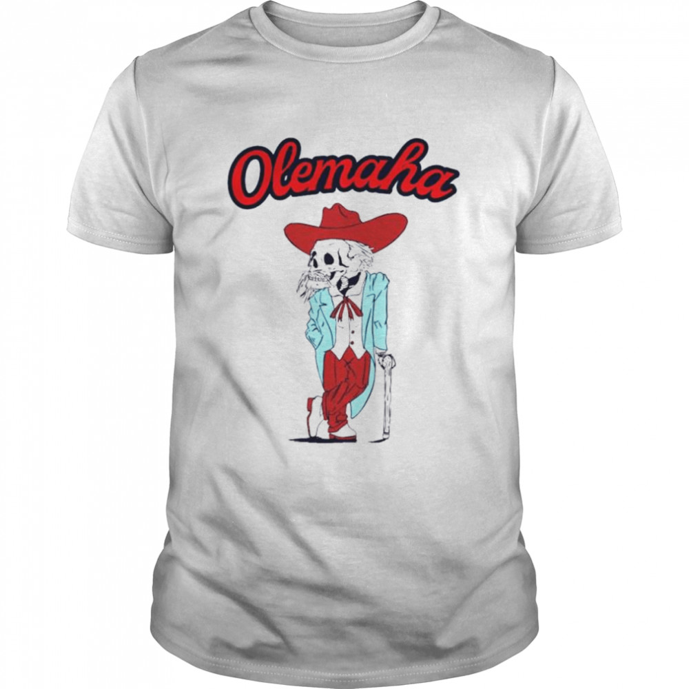 Olemaha Skeleton Ole Miss Rebels shirt