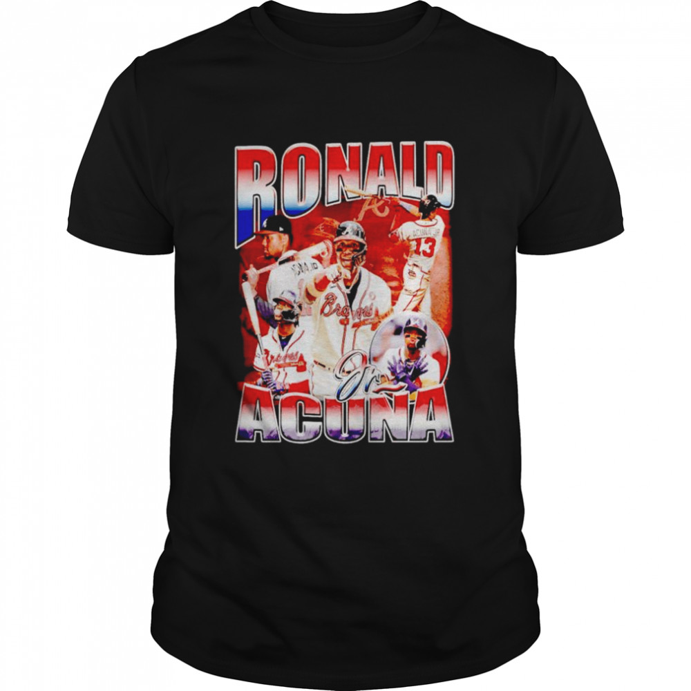 Ronald Acuña jr Atlanta Braves shirt