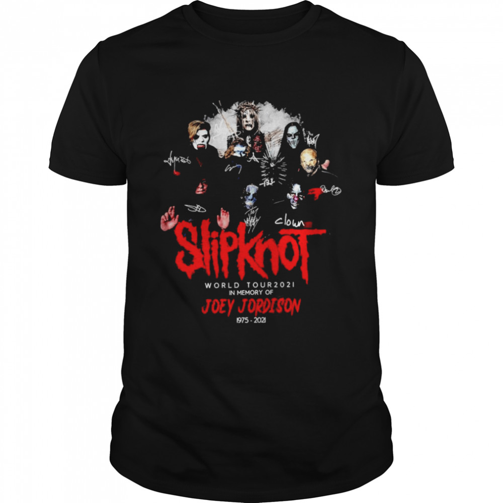 Slipknot thanks you memories shirt