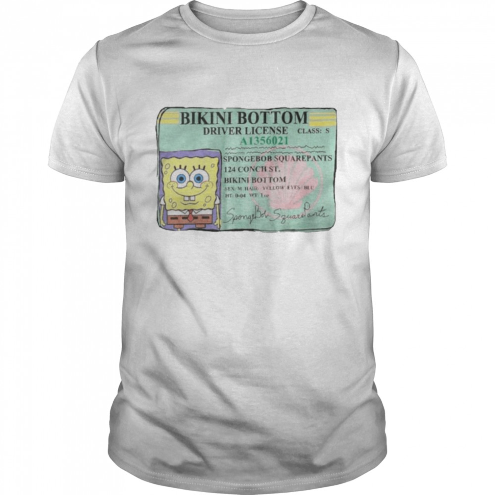 Spongebob Squarepants ID Purple Shirt