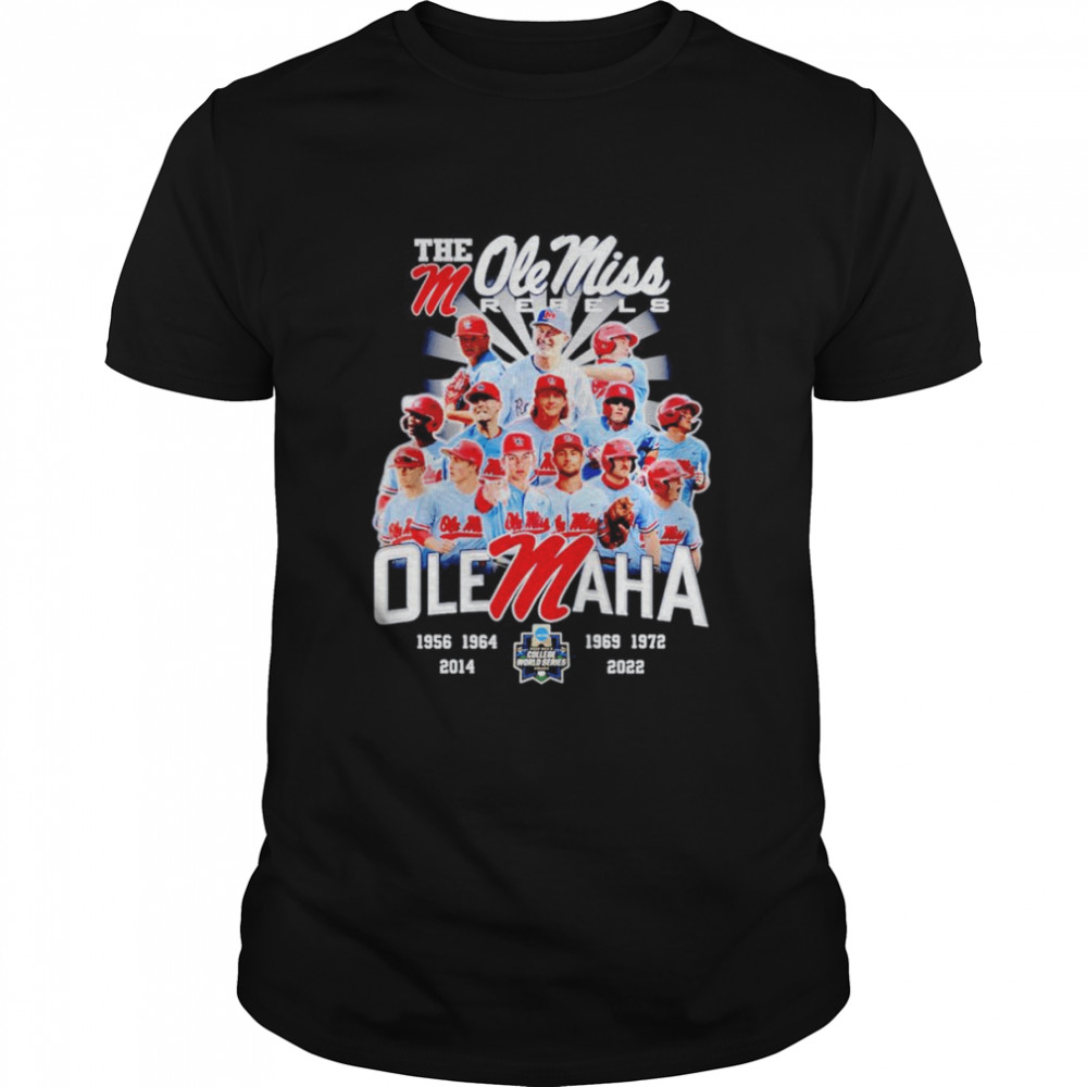 The Ole Miss Rebels Olemaha 1956-2022 shirt