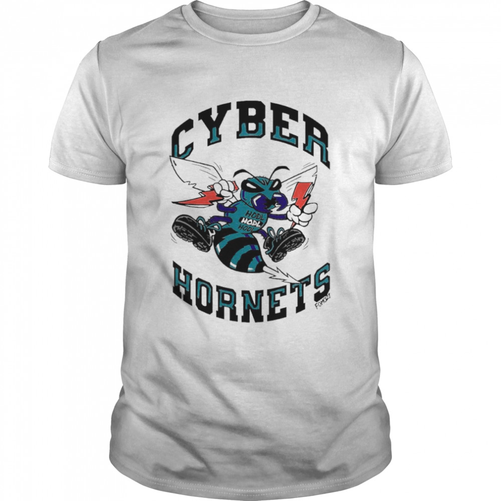 Throwback Cyber Hornets Bitcoin shirt