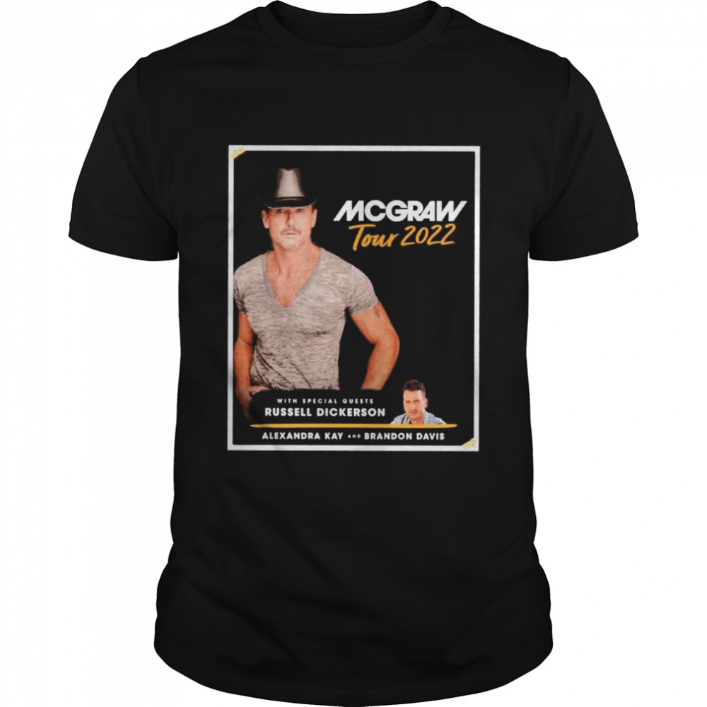 Tim mcgraw tour 2022 shirt