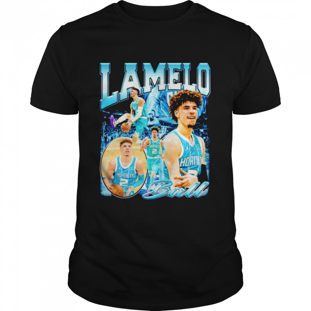 2 Lamelo Ball Charlotte Hornets shirt