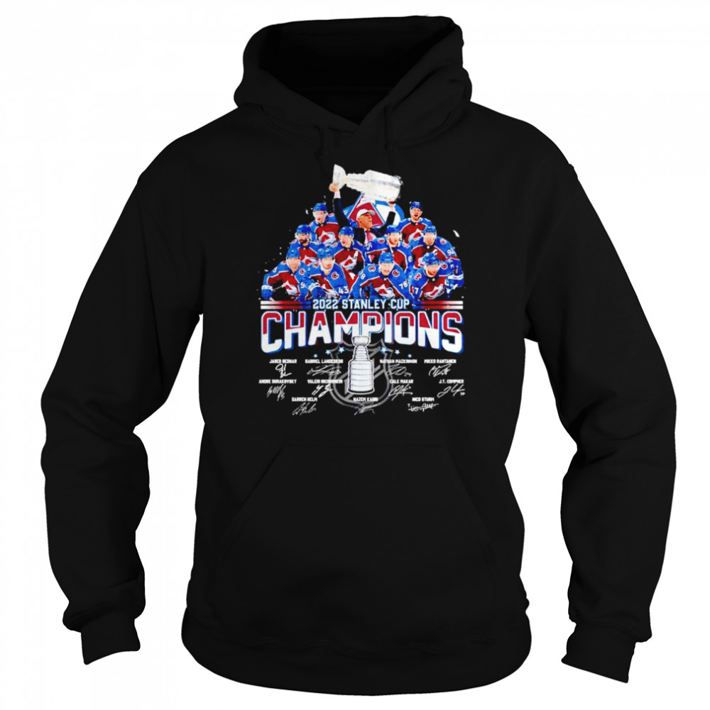 2022 Stanley Cup Champions signatures shirt Unisex Hoodie