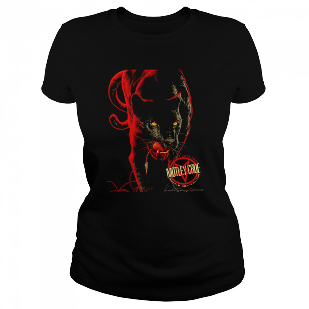 Black Panther Mötley Crüe shirt Classic Women's T-shirt
