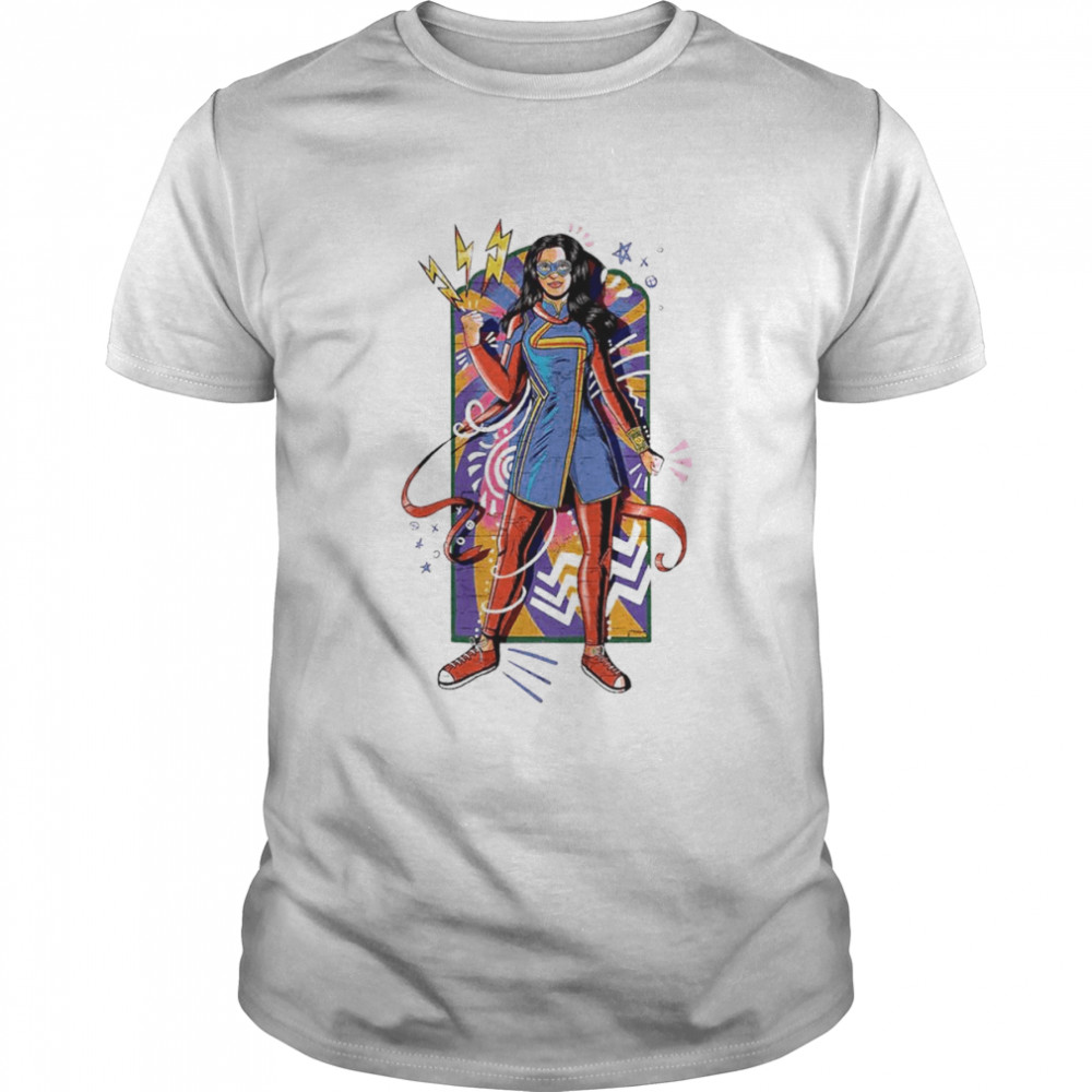 Marvel Ms. Marvel Retro Pop Kamala shirt