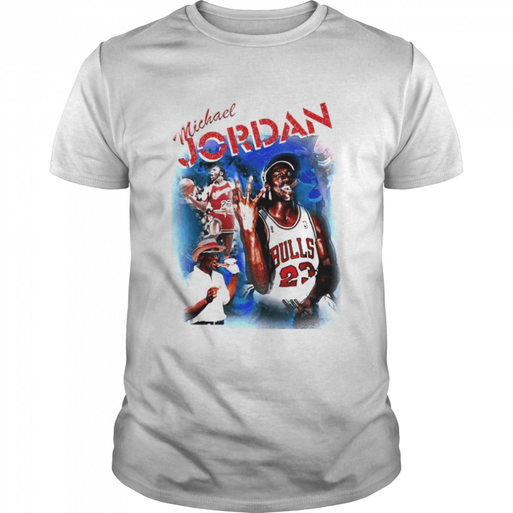 Michael Jordan vintage style bootleg rap shirt