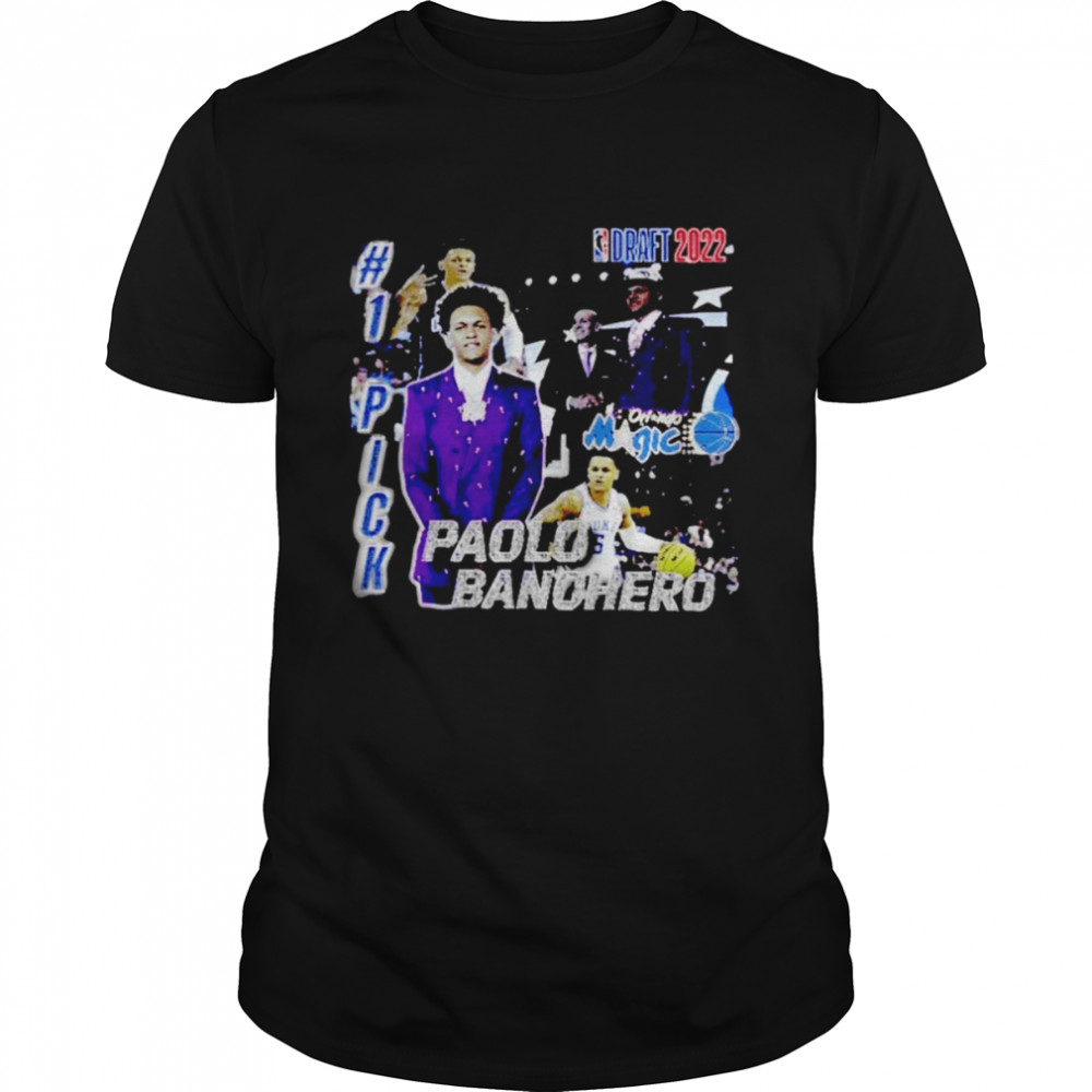 Paolo Banchero NBA Draft 2022 magic shirt