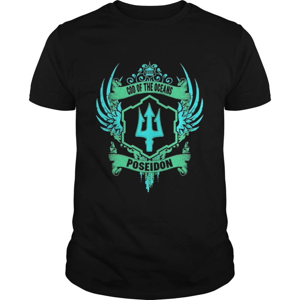 Poseidon God Of Oceans SMITE Shirt