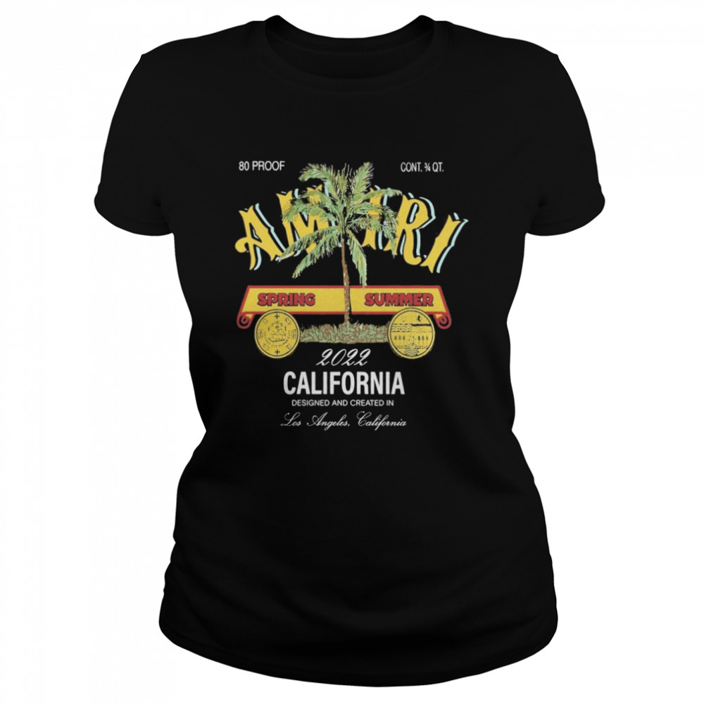 Summer 2022 California amirI shirt Classic Women's T-shirt