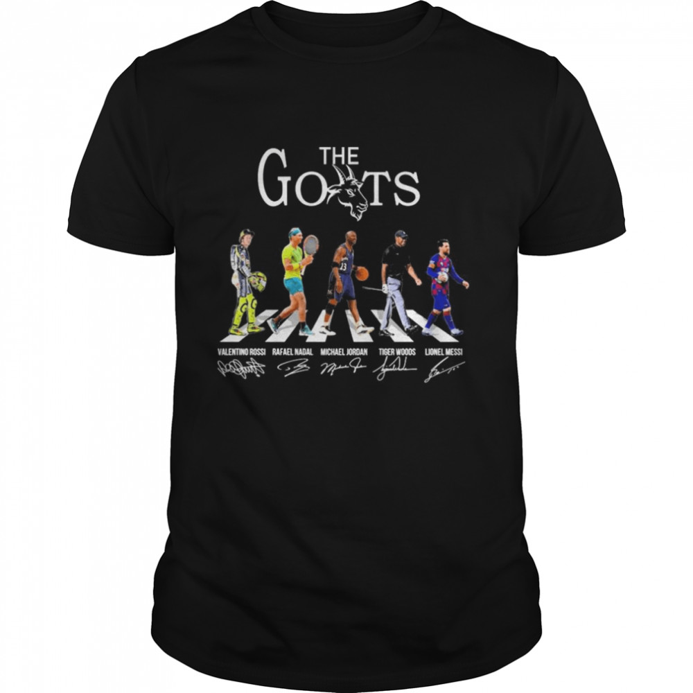 The Goat Best Worlds Players Abbey Road Signatures Shirt