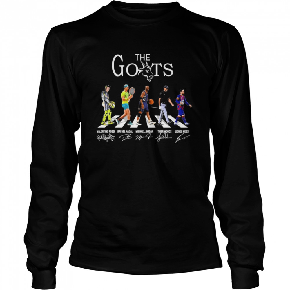 The Goat Best Worlds Players Abbey Road Signatures  Long Sleeved T-shirt