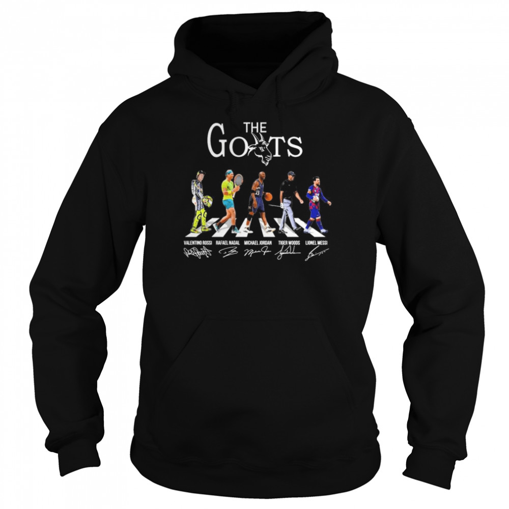 The Goat Best Worlds Players Abbey Road Signatures  Unisex Hoodie