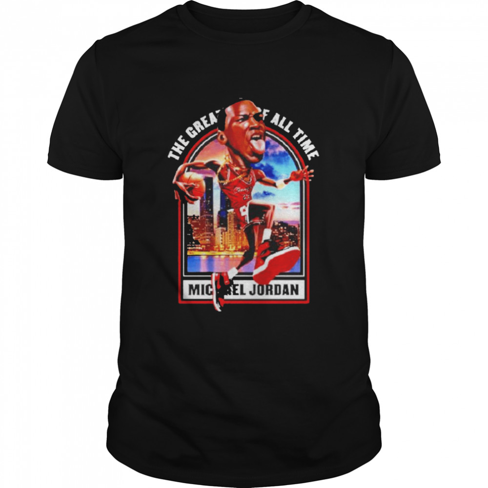 The Greatest Of All Time Michael Jordan Vintage Cartoon shirt