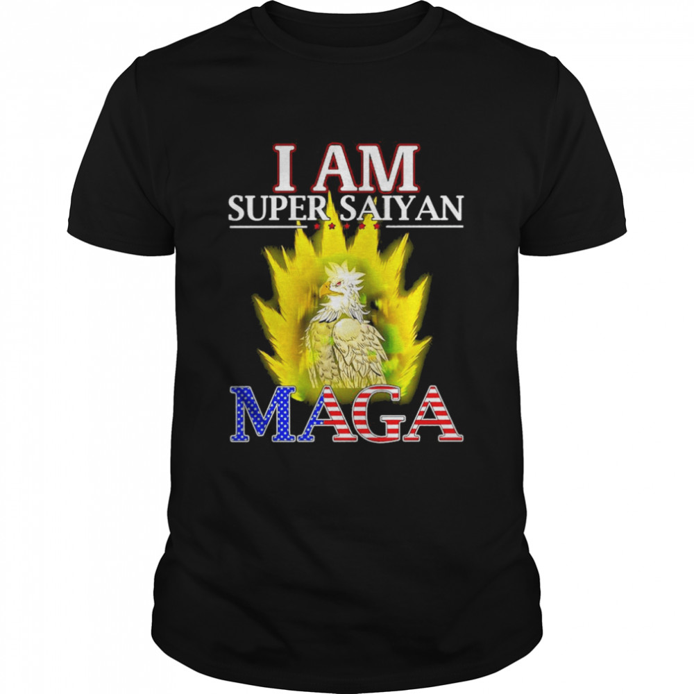 Eagle I Am Super Saiyan MAGA Shirt