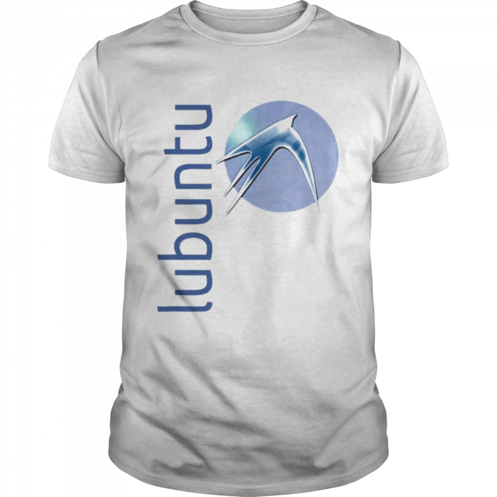 Lubuntu Linux W Big Colorful Logo Opensource Os Shirt