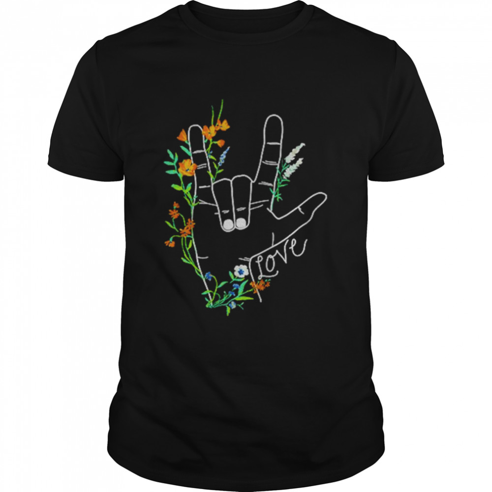 Old Navy I Love You Sign Language T-Shirt