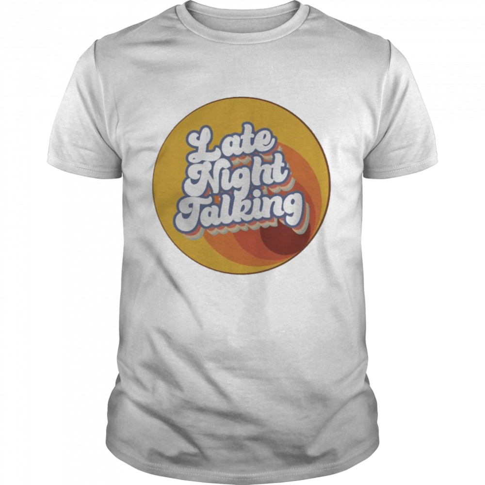 Retro Late Night Talking Shirt