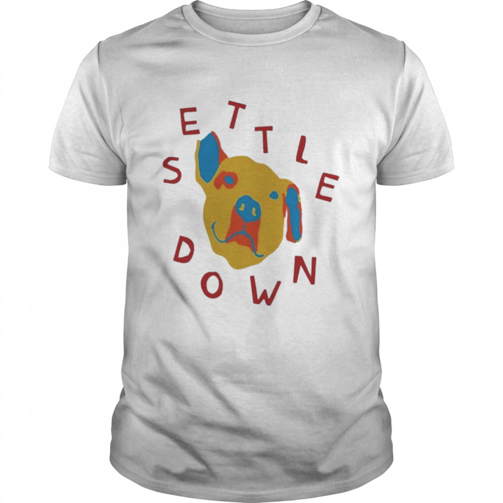 Ricky montgomery settle down dog white shirt