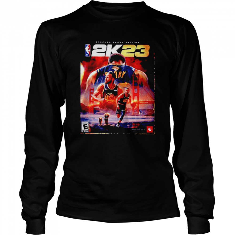 2k23 Stephen Curry shirt Long Sleeved T-shirt