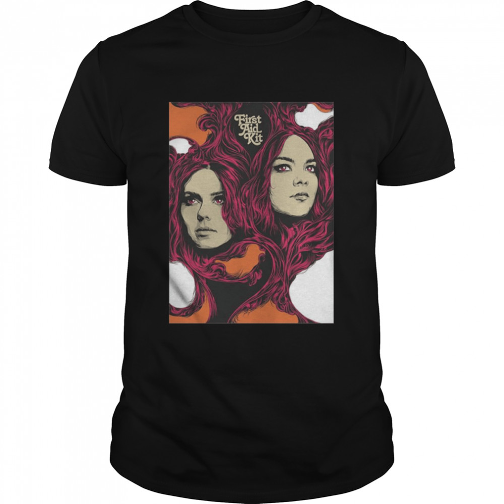 Band First Aid Kit Retro Rock Band shirt