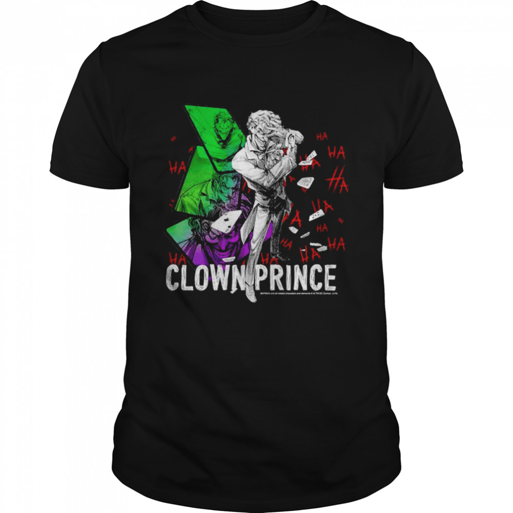 Batman Joker Clown Prince Cards shirt