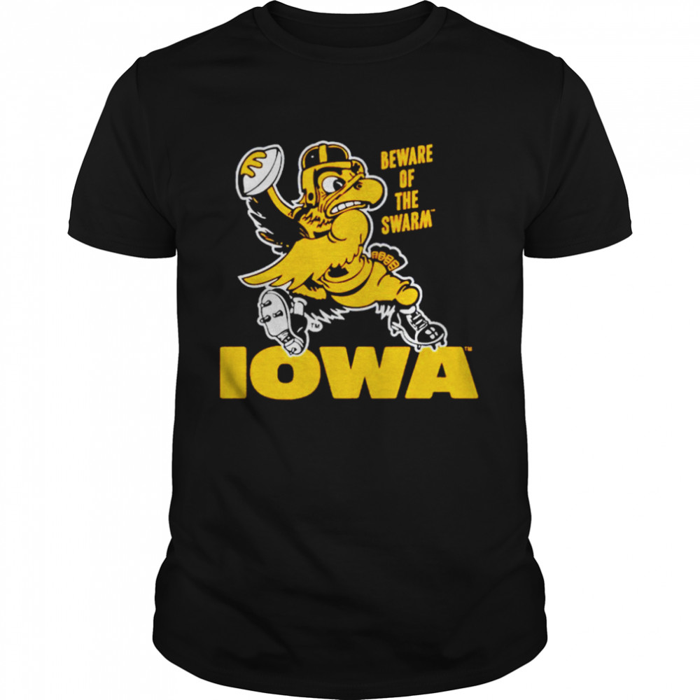 Beware of the Swarm Iowa Football T-shirt