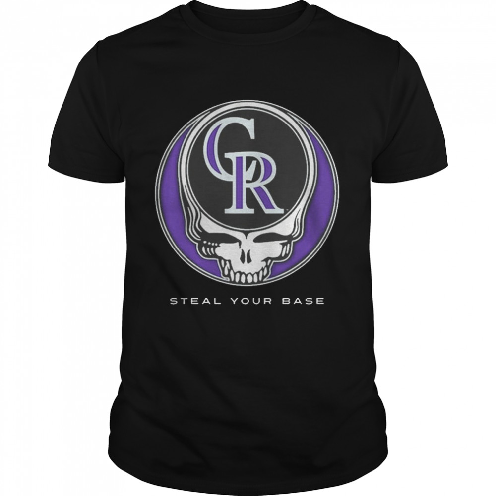 Grateful Dead Colorado Rockies Steal Your Base Shirt