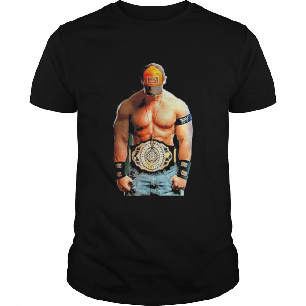 John cena won the ic title and wwe grand slam champion shirt