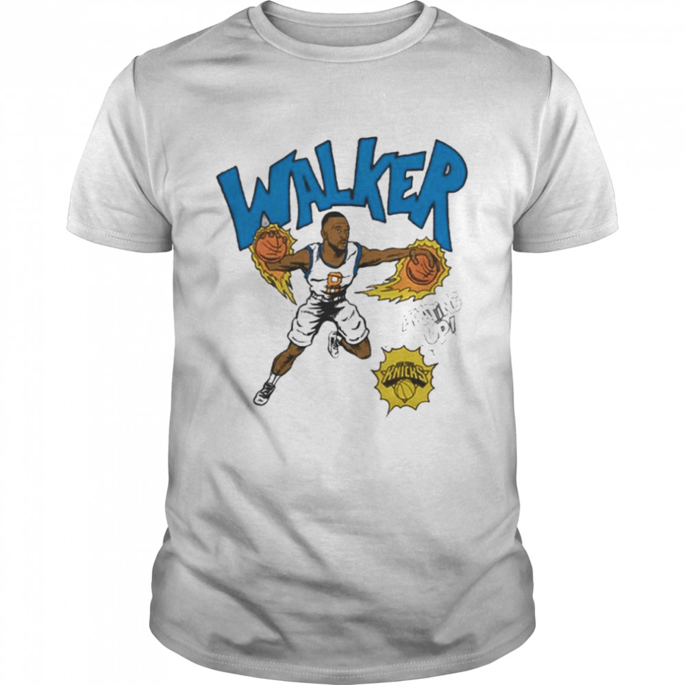 New York Knicks Comic Book Kemba Walker Shirt