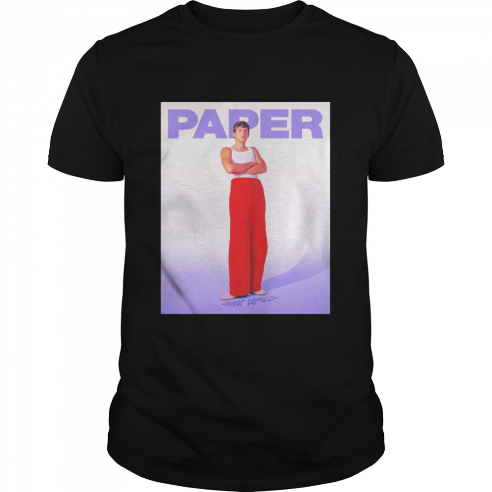 Omar Apollo Paper Magazine shirt