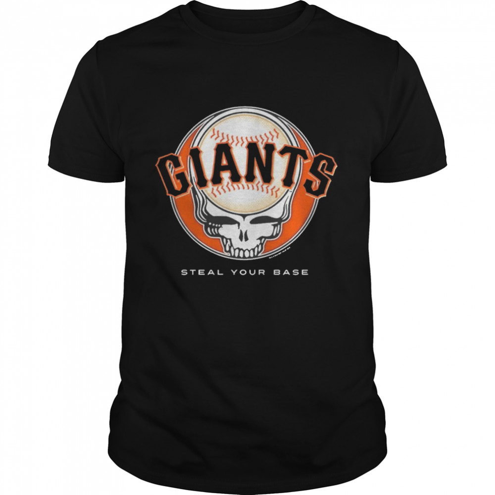 San Francisco Giants Grateful Dead Steal Your Base T-Shirt