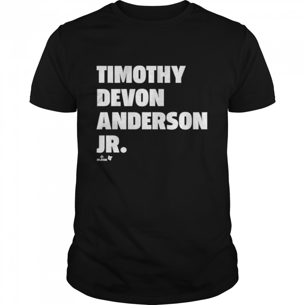 Timothy Devon Anderson Jr. Shirt