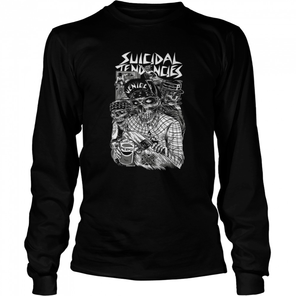 Want A Shot Suicidal Tendencies Rock Band shirt Long Sleeved T-shirt