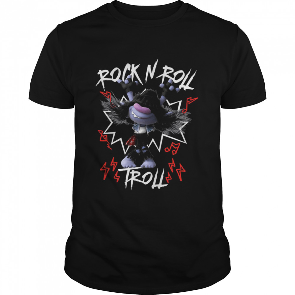 World Tour Rock N Troll The Barb Trolls Movie shirt